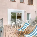 Renovated 1-bedroom With Sea View And Large Balcony Aiguebelle 아파트 *