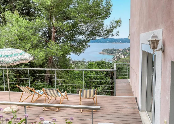 Apartamento Renovated 1-bedroom With Sea View And Large Balcony Aiguebelle *